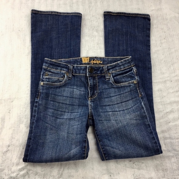 KUT from the Cloth Bootcut Jeans Size 4 Jackie Stretch Blue Jeans - Picture 2 of 8